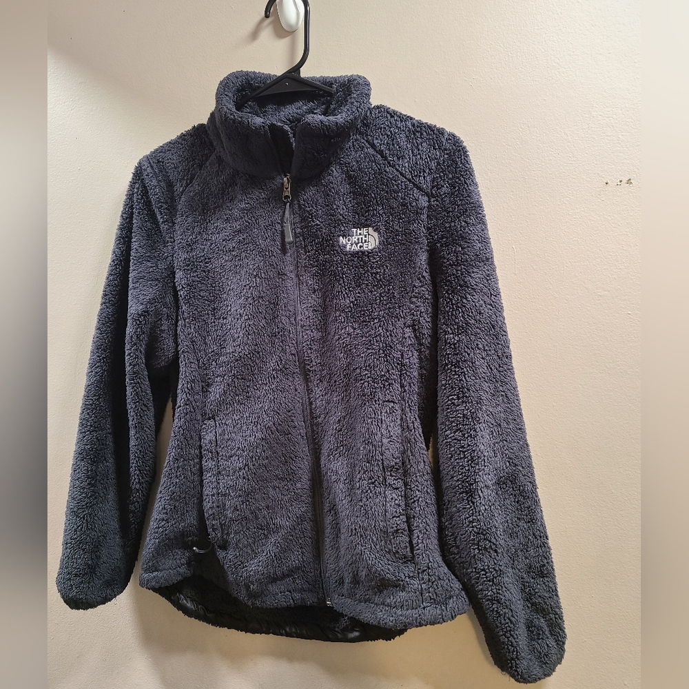 The North face Black Full Zip Up fleece size small
